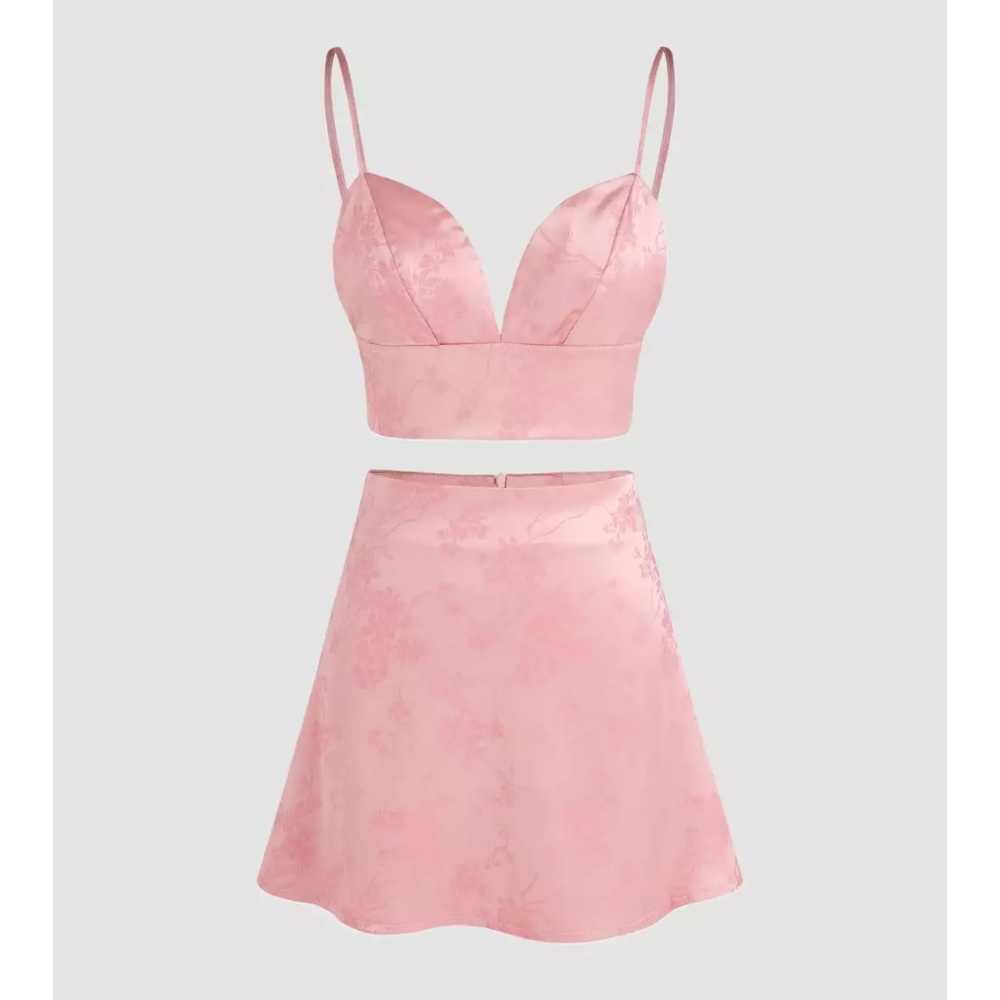 Pink Floral Set